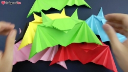 کاردستی با کاغذ رنگی برای کودکان و پیش دبستانی ها